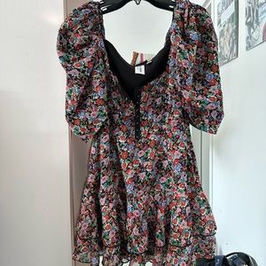 Collusion Floral Mini dress